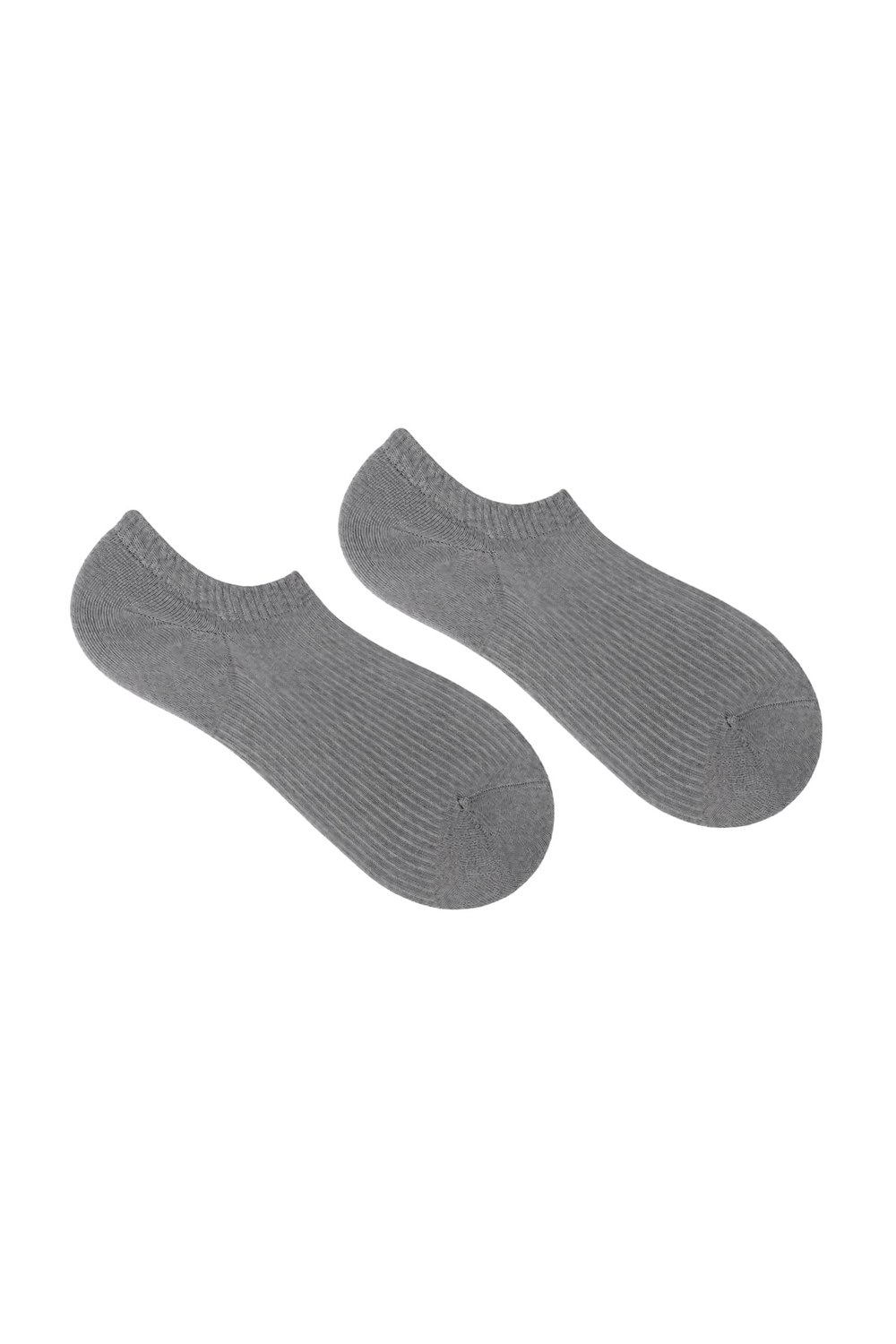 Kadın Çizgili Basic Sneaker Çorap