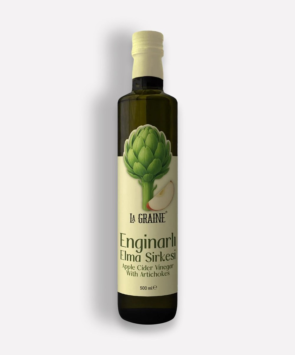 Enginarlı Elma Sirkesi 500 Ml