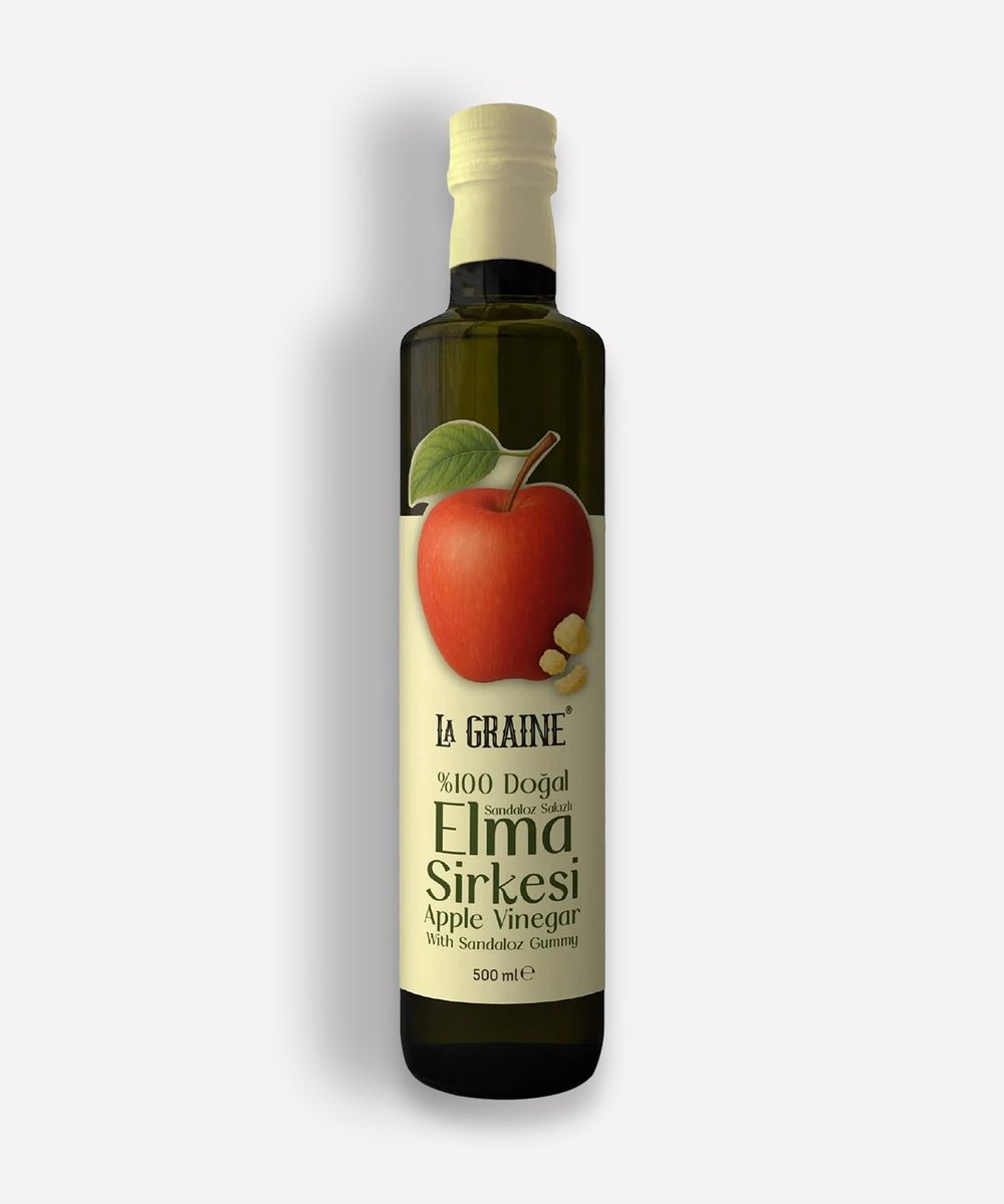 Sandaloz Sakızlı Elma Sirkesi 500 Ml