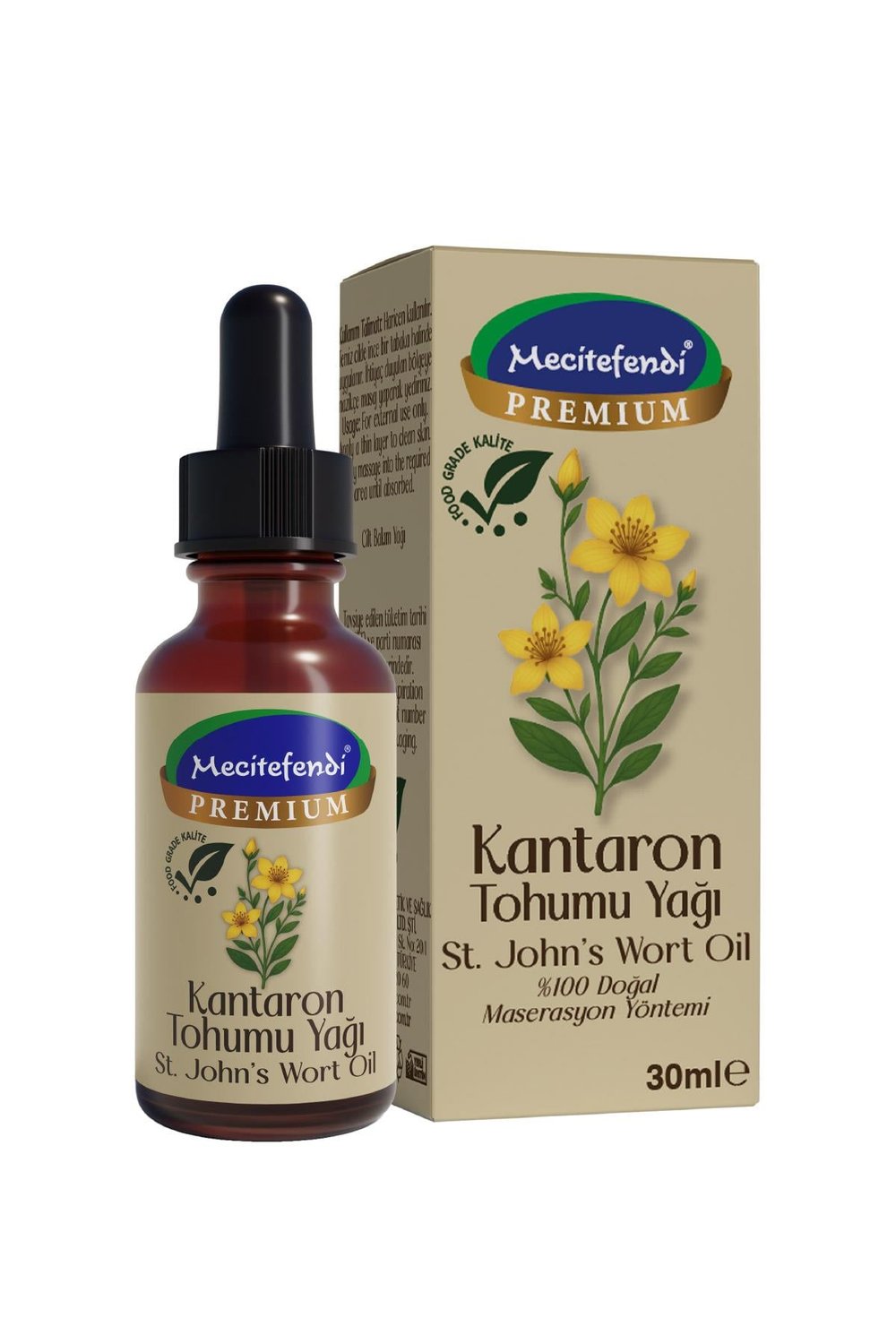Mecitefendi Kantaron Yağı 30 ml