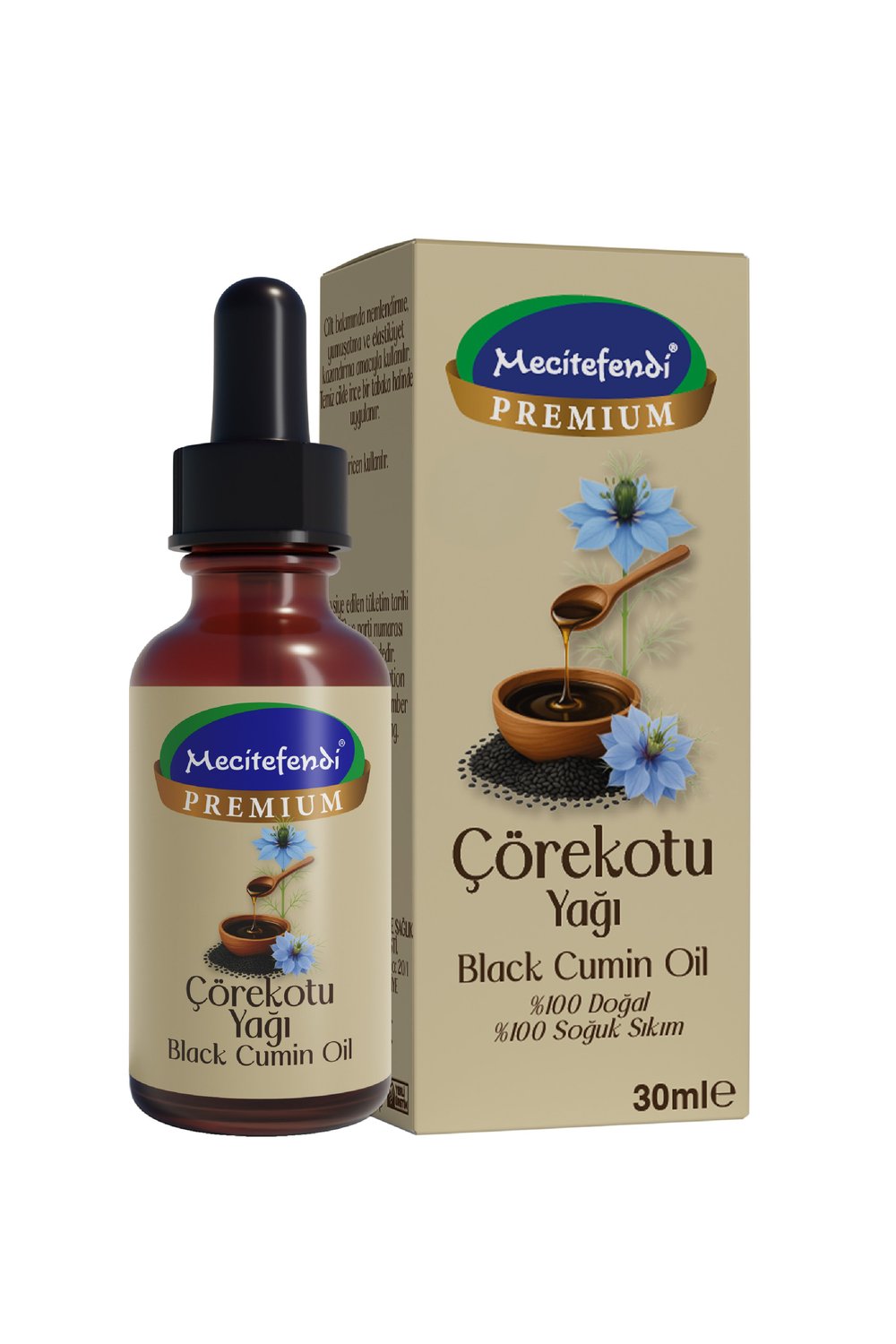Mecitefendi Mecitefendi Çörekotu Yağı 30 Ml Sabit Yağlar