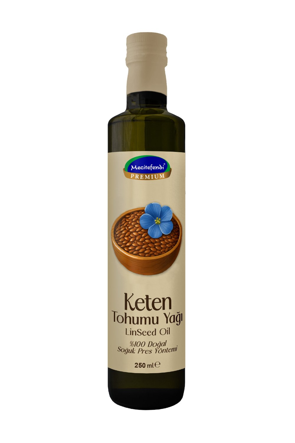 Mecitefendi Mecitefendi Keten Tohumu Yağı 250 Ml Sabit Yağlar