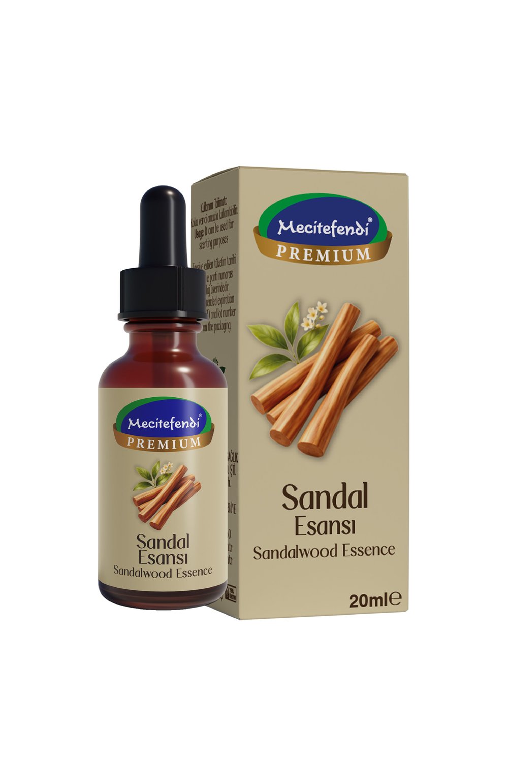 Mecitefendi Mecitefendi Sandal Esansı 20 Ml Esans ve Aromalar