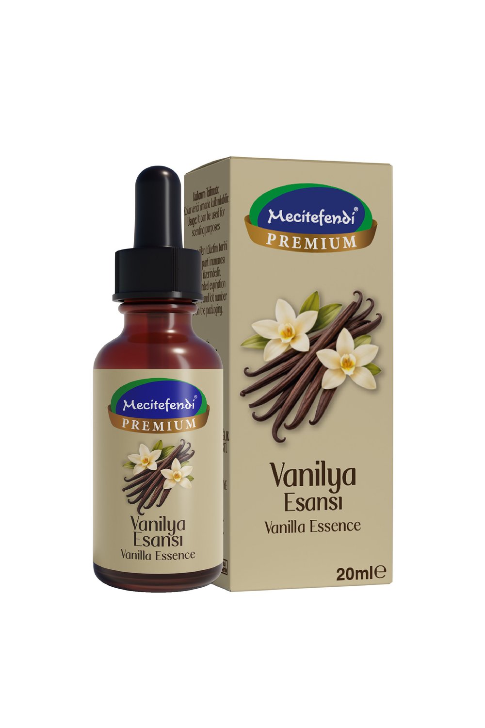 Mecitefendi Mecitefendi Vanilya Esansı 20 Ml Esans ve Aromalar