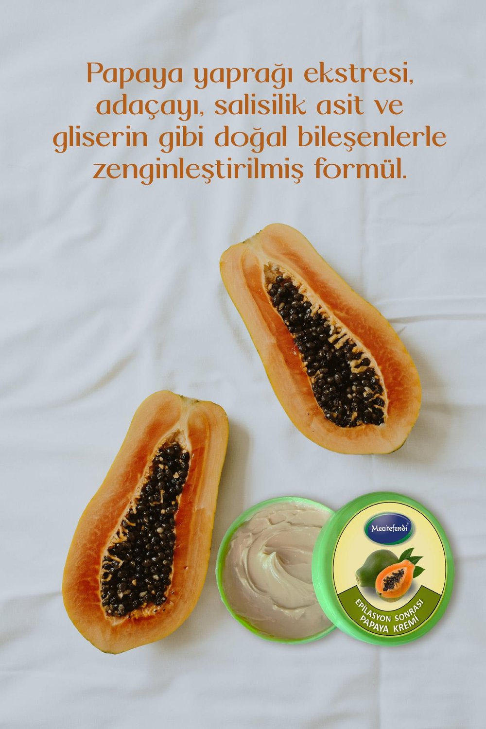 Epilasyon Sonrası Papaya Kremi (150 Ml.)
