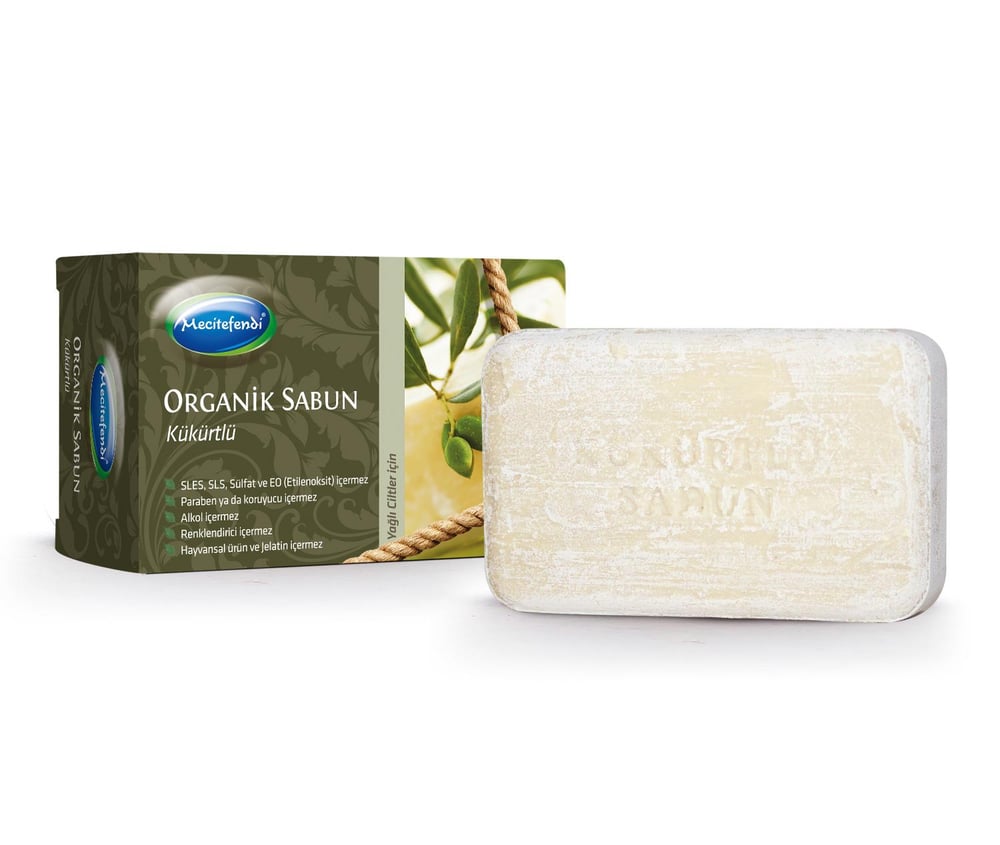  MECİTEFENDİ KÜKÜRT ORGANİK SABUN 125 GR 