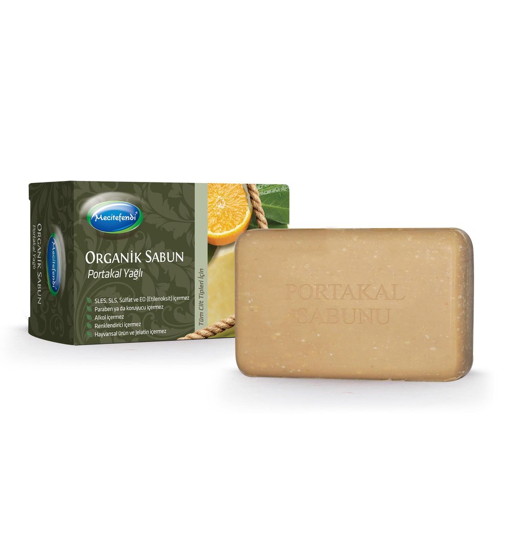  MECİTEFENDİ ORGANİK PORTAKAL YAĞI SABUN 125 GR 
