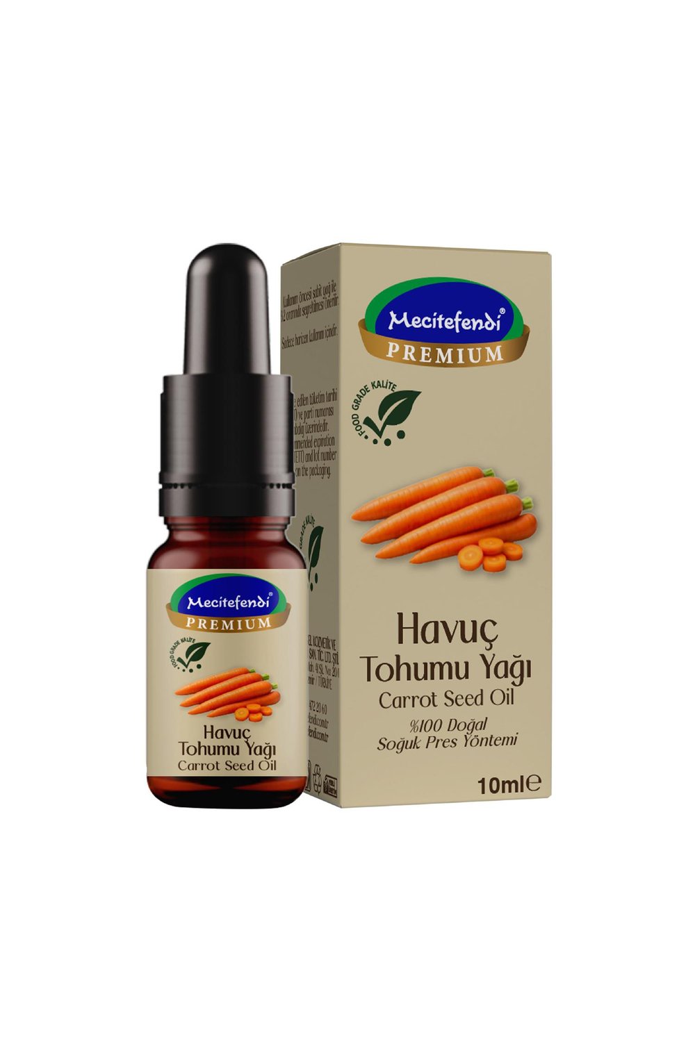 Mecitefendi HAVUÇ TOHUMU YAĞI 10 ML