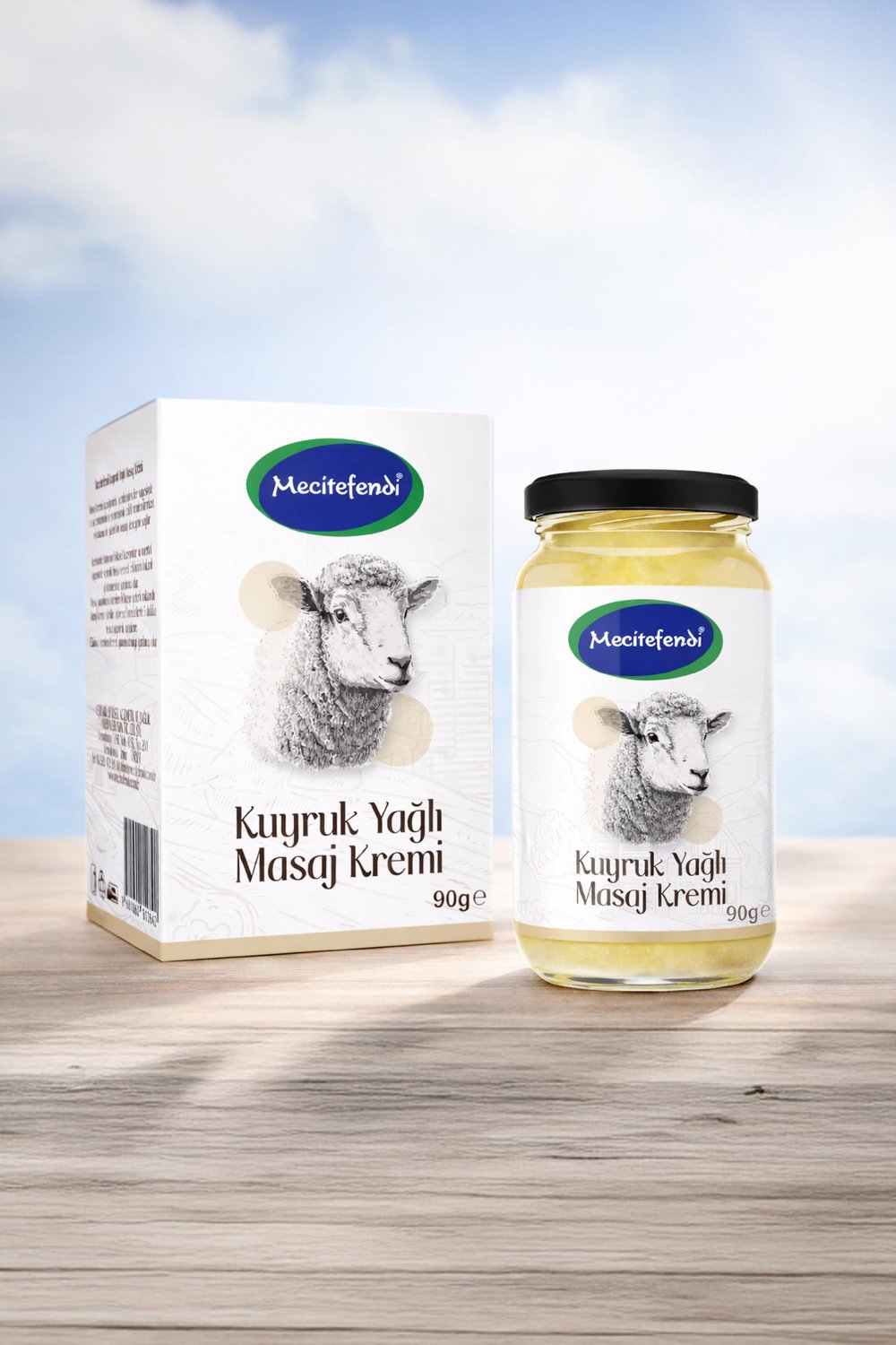 MECİTEFENDİ KUYRUK YAĞLI MASAJ KREMİ 90 ML