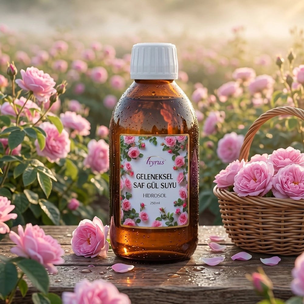 Geleneksel Gül Suyu Hidrosol 250 ml.