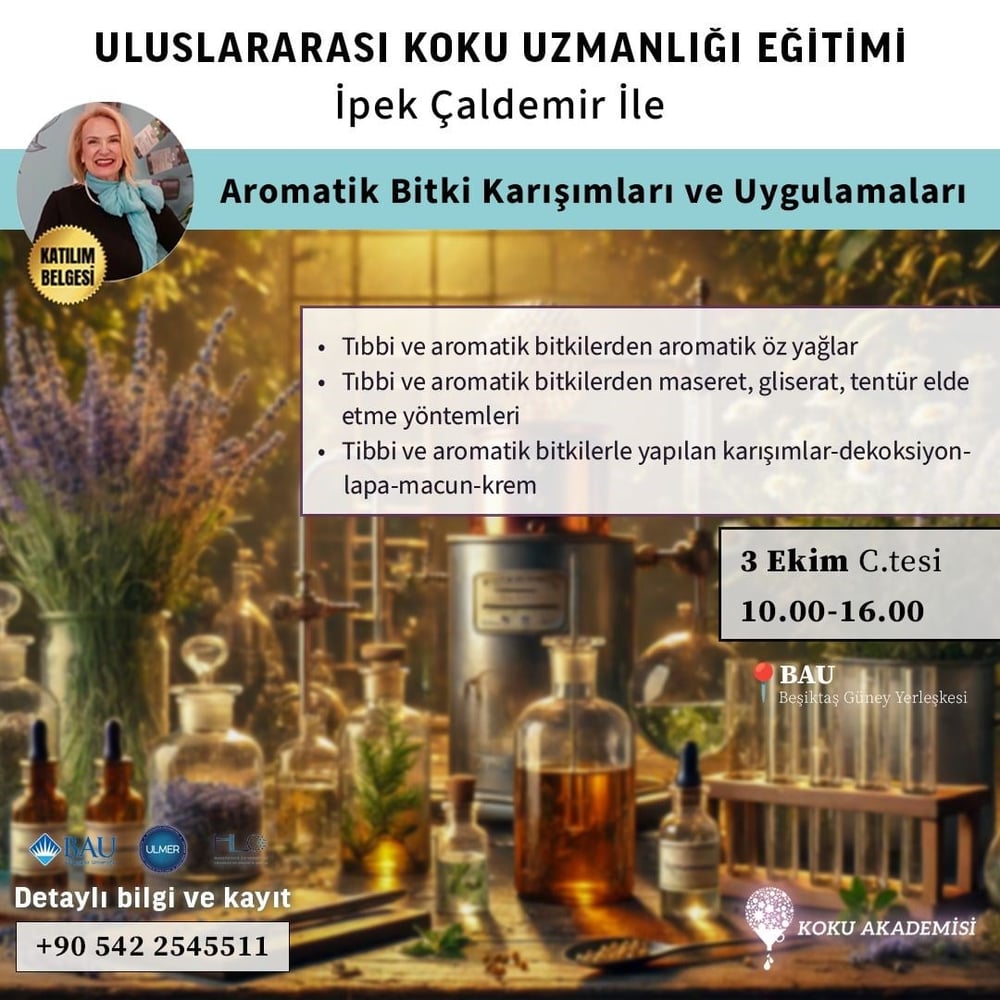 İpek ÇALDEMİR Özel Aromatik Yağlar