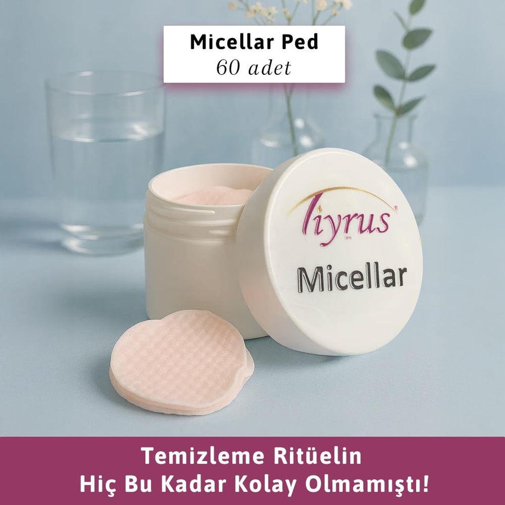 Micealaer ped 60 Adet