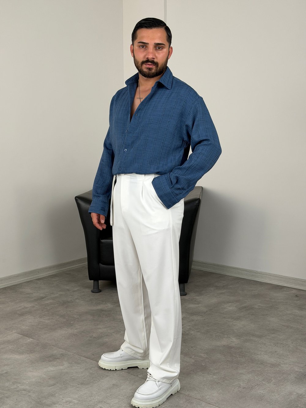 AD MODEL PREMİUM TAKIM MAVİ
