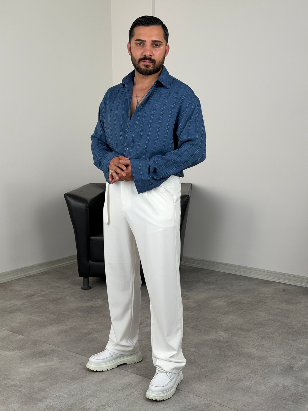 AD MODEL PREMİUM TAKIM MAVİ
