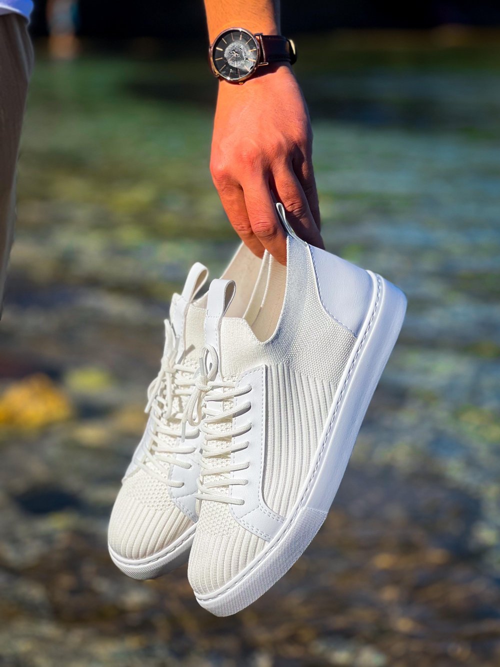 BASİC TRİKO AYAKKABI BEYAZ