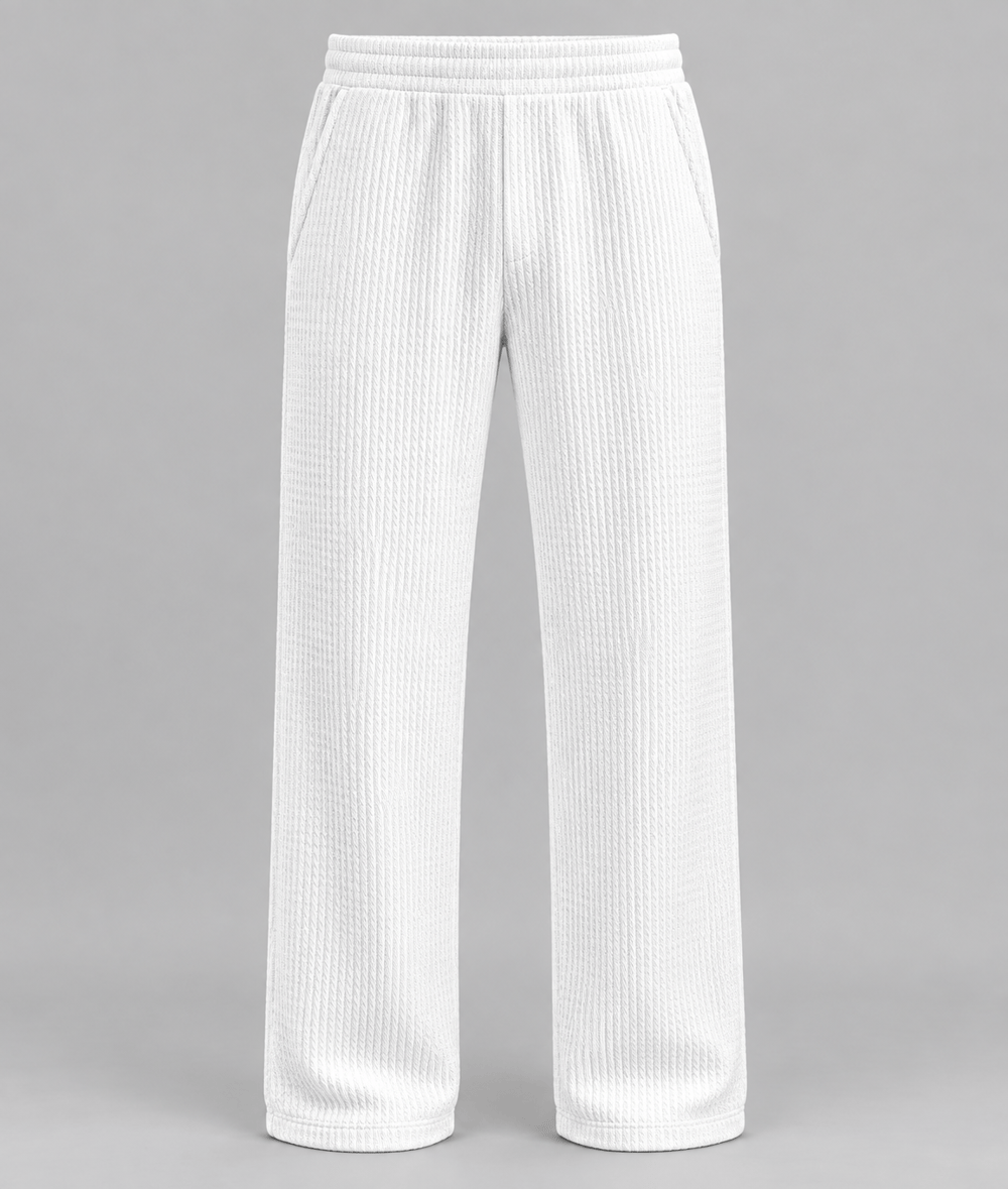 Ray Desen Baggy Pantolon Beyaz