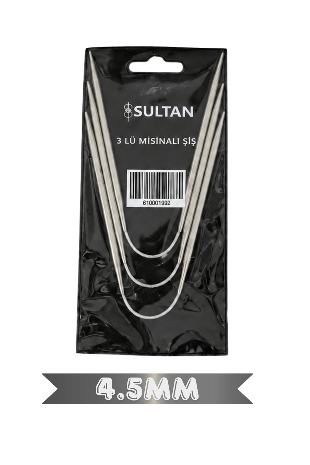 SULTAN 3 LÜ MİSİNALI ŞİŞ 4.50 MM