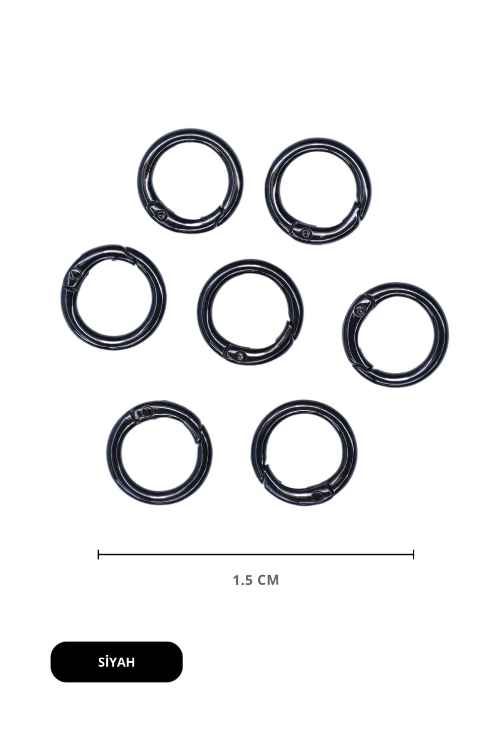 İTHAL YAYLI HALKA 1.5 cm [20 ADET]