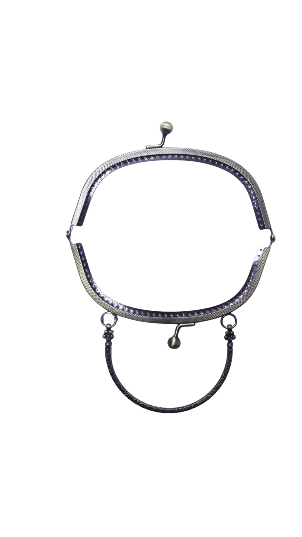 OVAL DELİKLİ METAL BURS ALT-72 16.5 CM