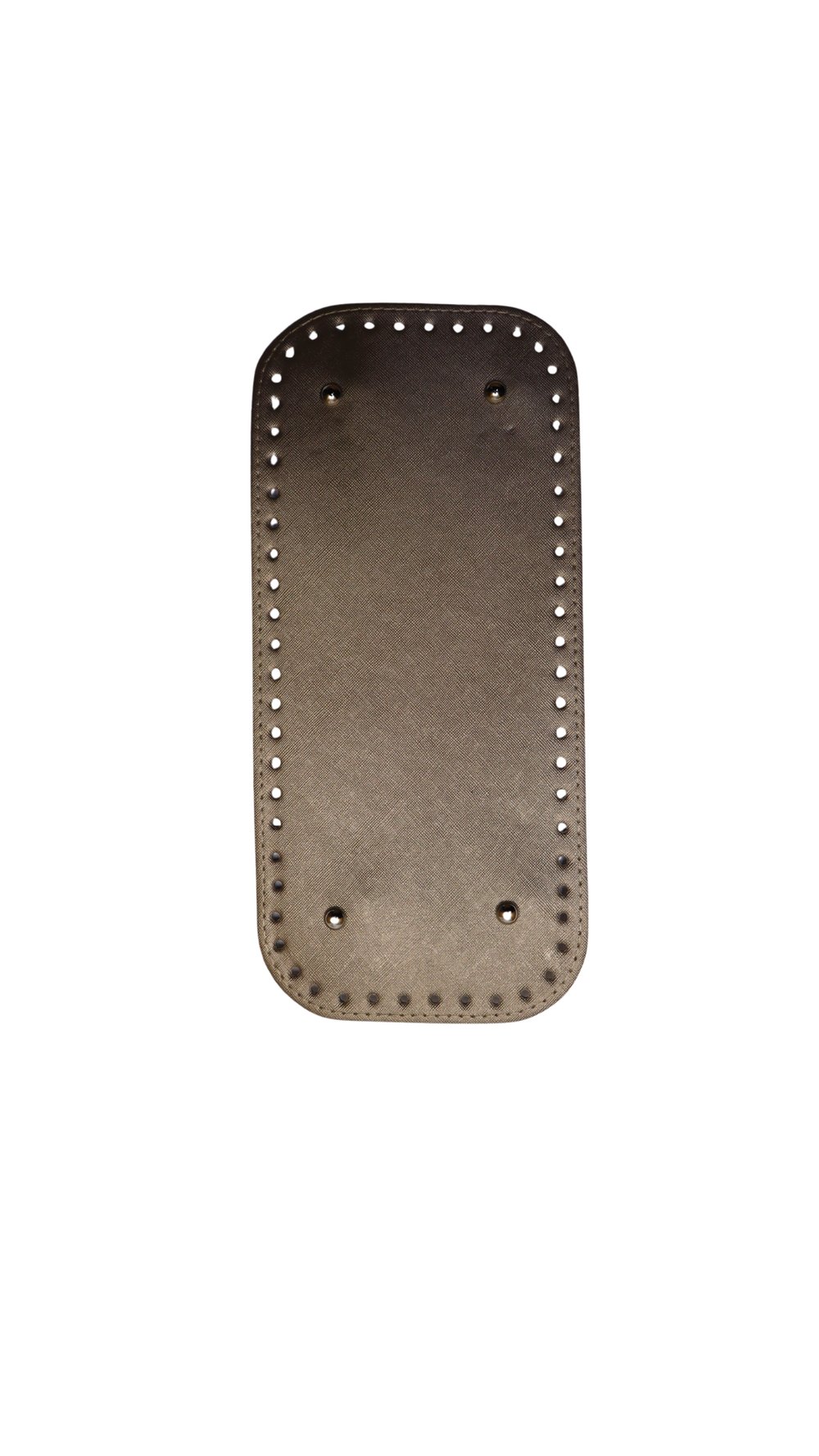 DERİ ÇANTA TABANI 15x31 RİVETLİ DİKDÖRTGEN