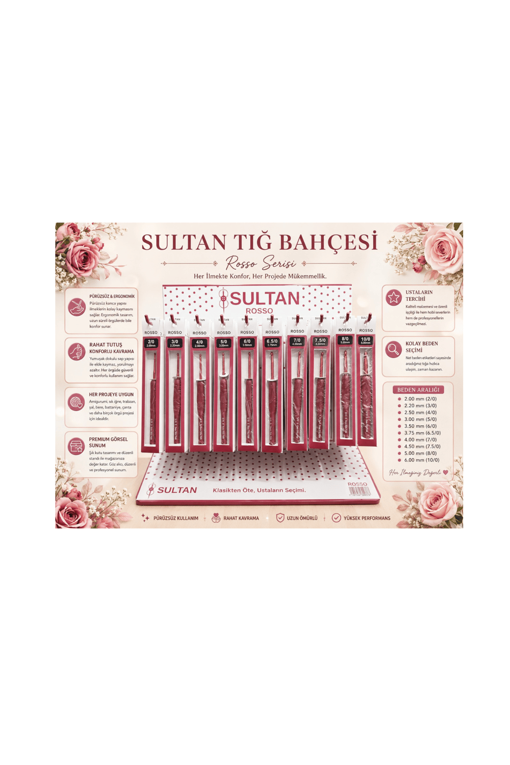 SULTAN ROSSO TIĞ STANDI