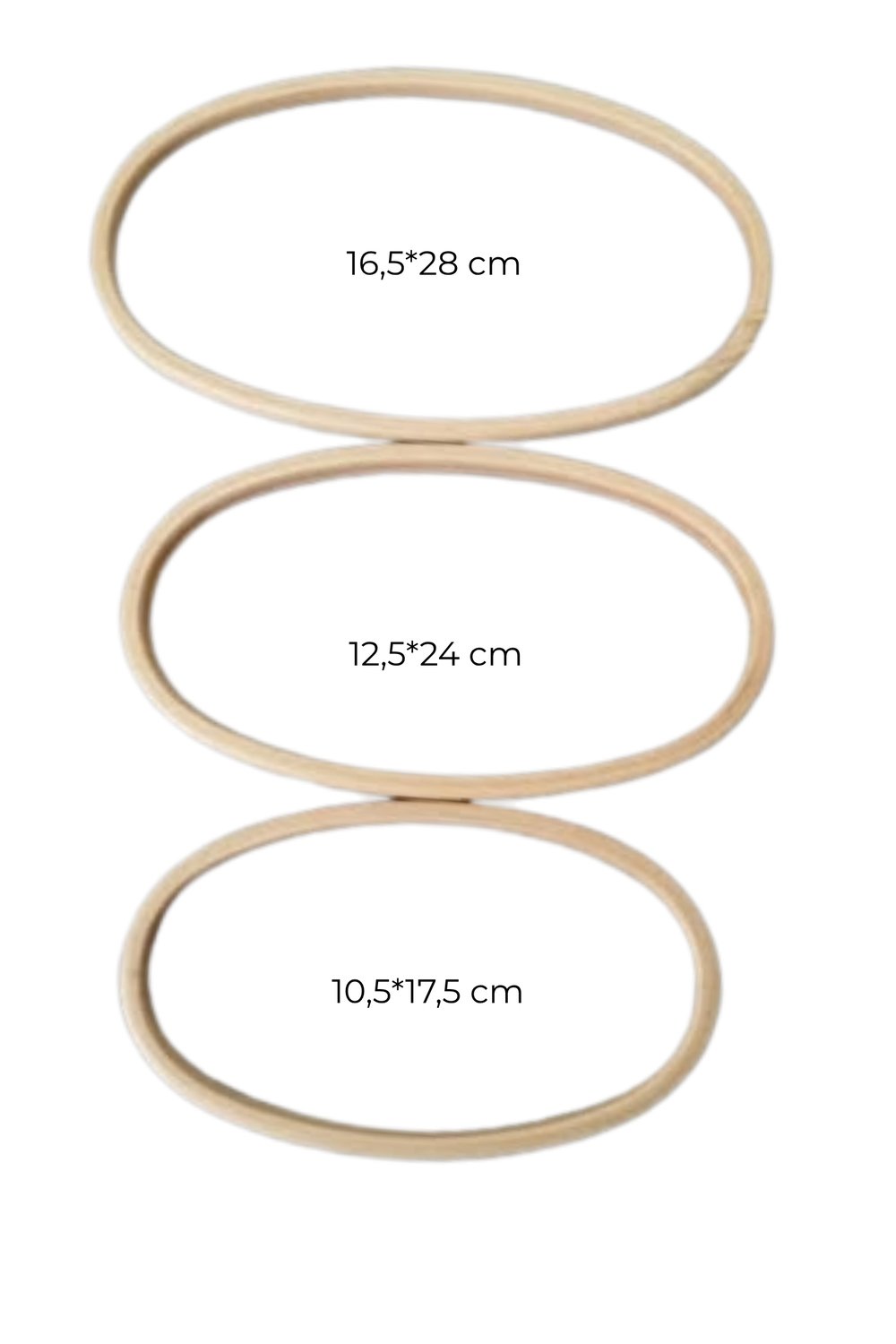 AHŞAP ÇANTA SAPI 664-3 OVAL 16,5*28 CM