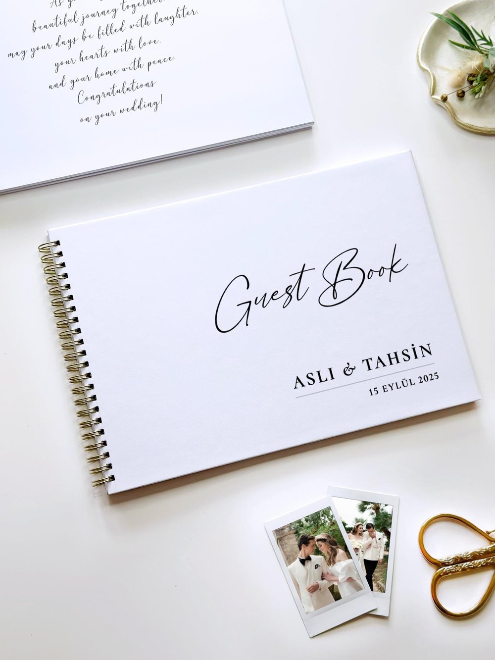 Guestbook Dikdörtgen Anı Defteri
