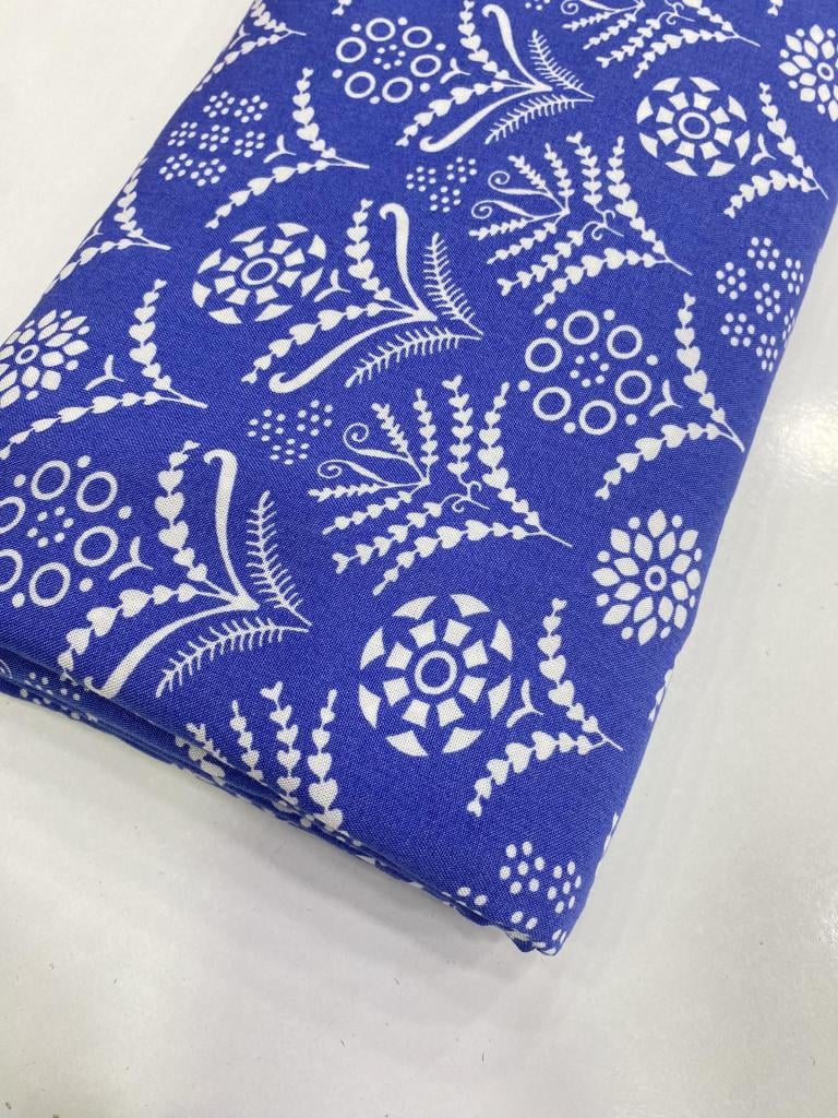 Çiçek Buketi Viskon Kumaş