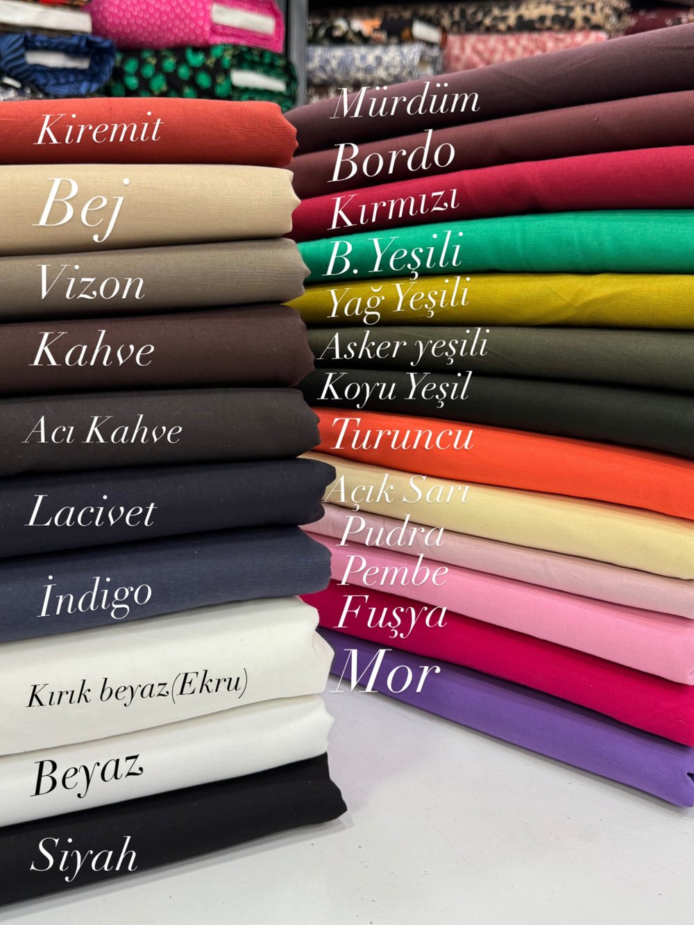 Vual Pamuk Kumaş