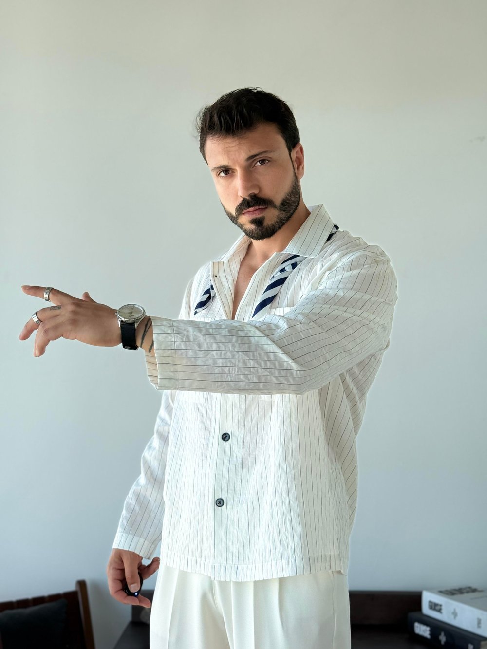 Arnaud Çizgili Gömlek
