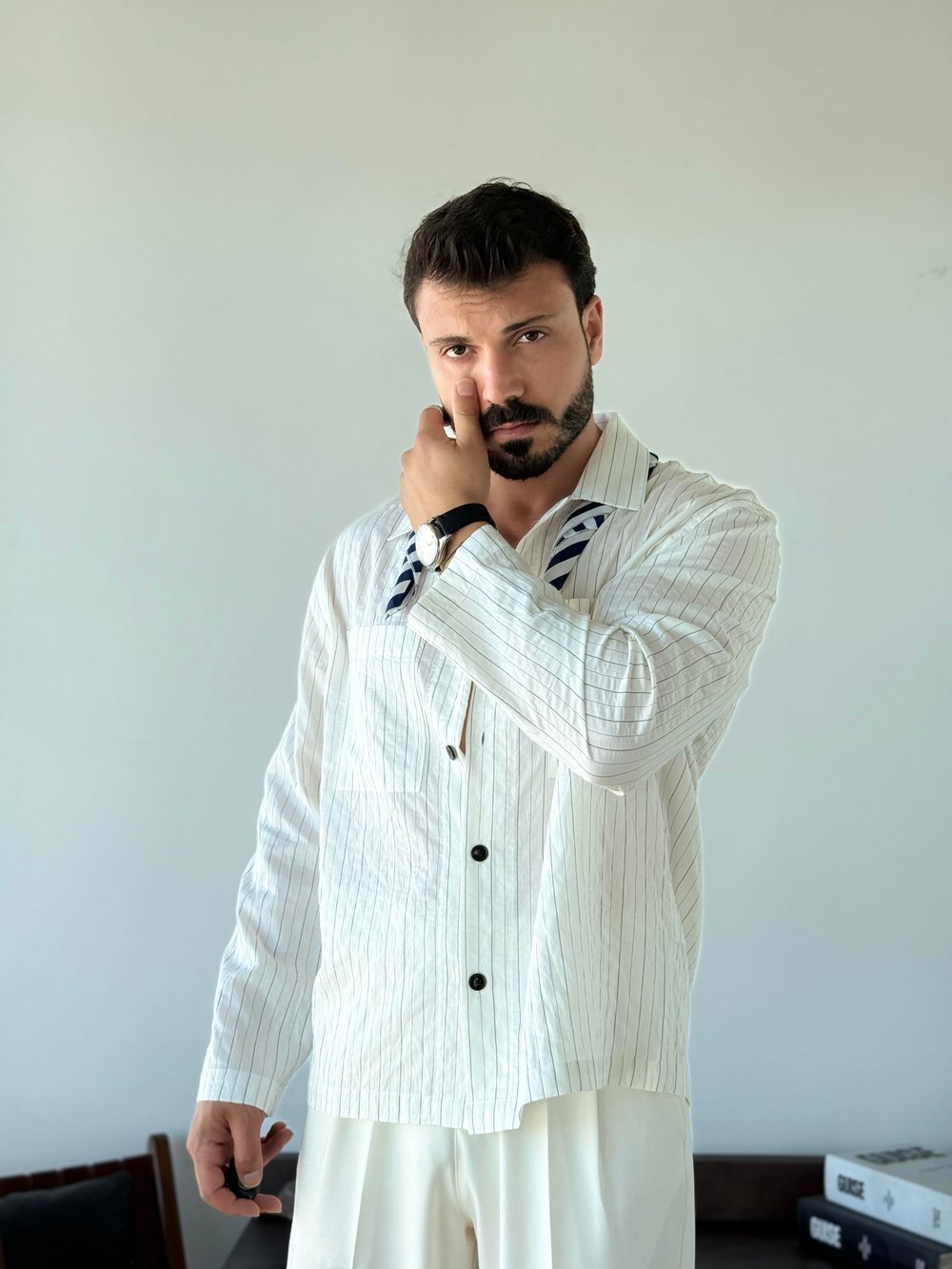 Arnaud Çizgili Gömlek
