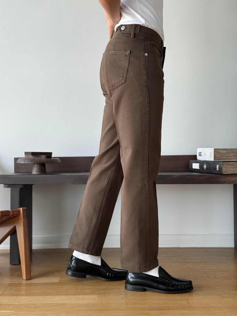 Arvio Brown Regular Jean