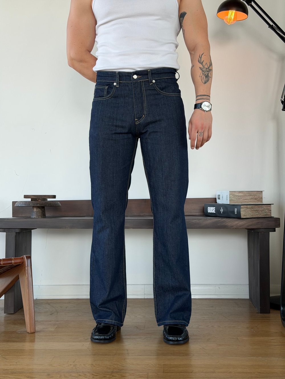 Flare / bootcut baggy jean 001