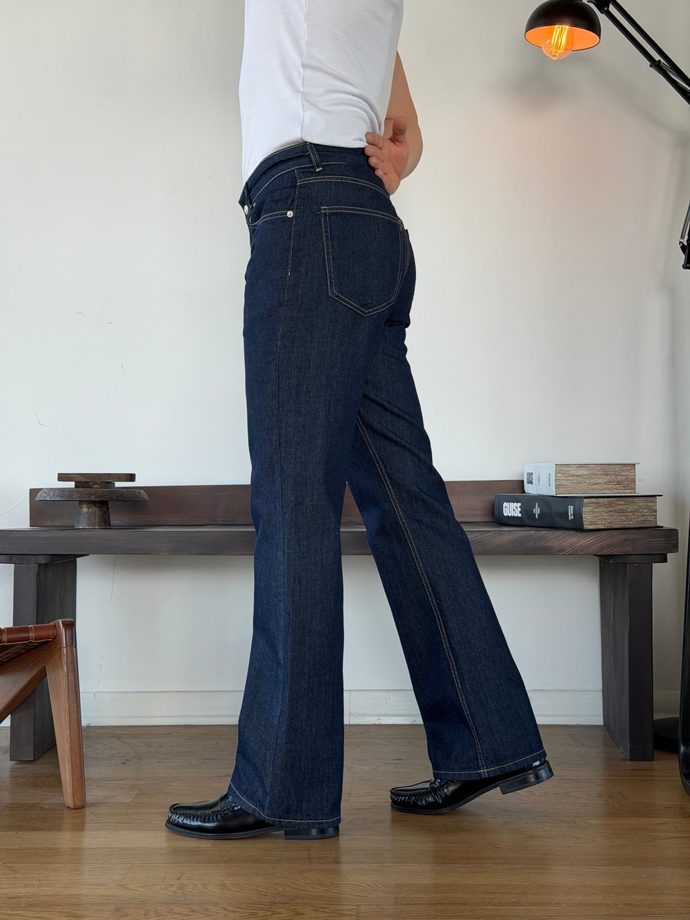 Flare / bootcut baggy jean 001