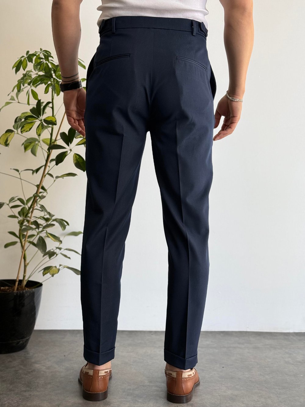 David Lacivert Pantolon