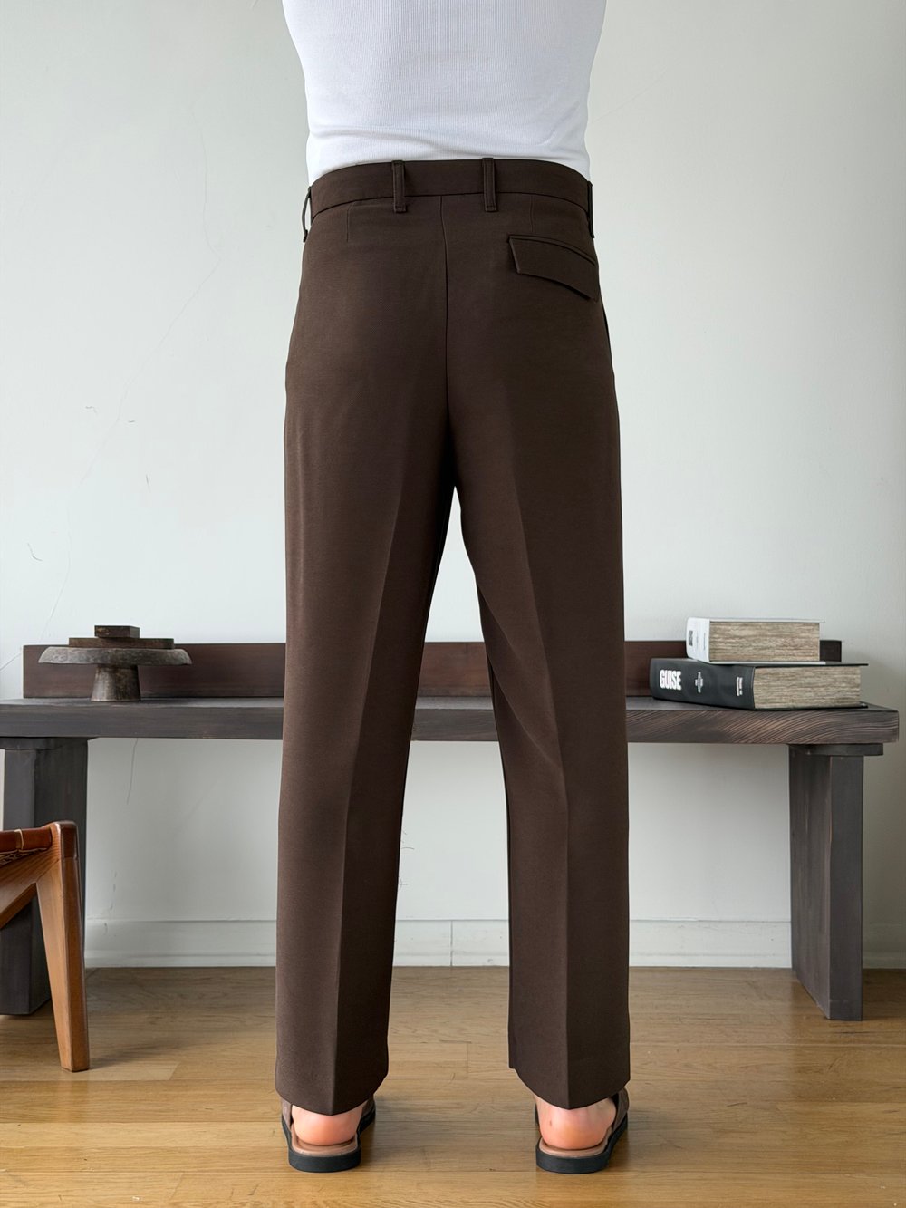 Elena Kahve Baggy Pantolon