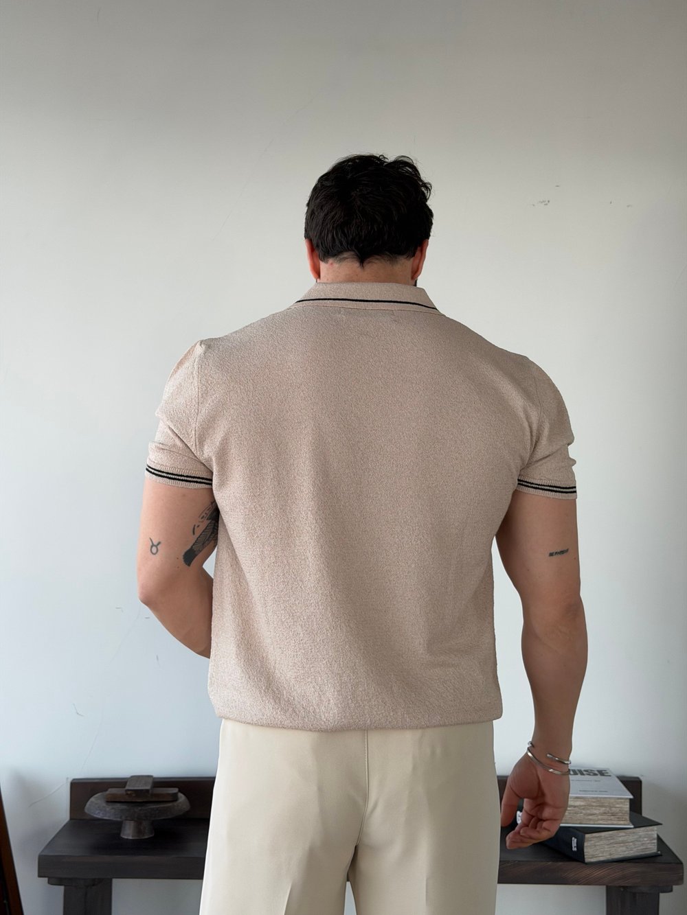 Fabio Old Money Bej Triko