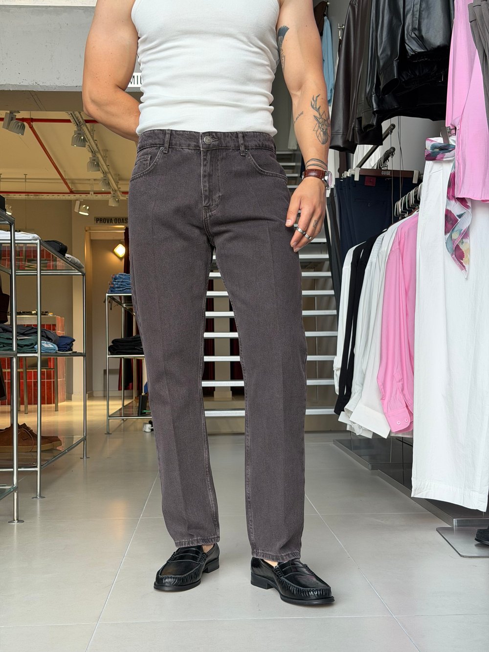 Guise 80s Brown Baggy Fit Jean