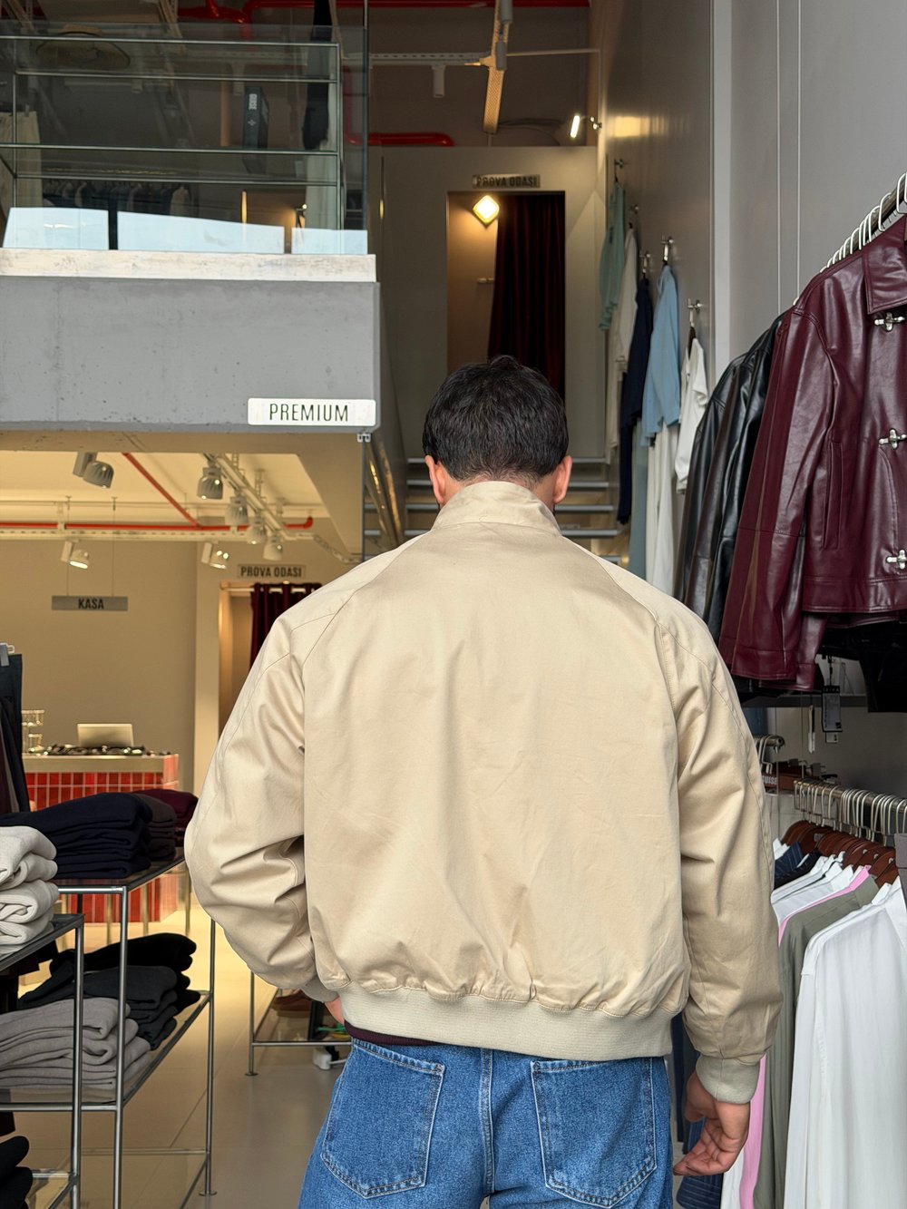 Harvey Bej Basic Gabardin Ceket