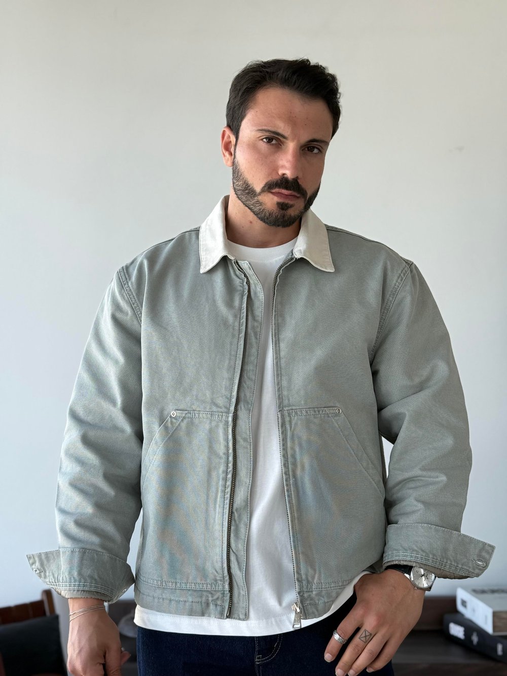 Jeanova Mint Denim Ceket/Mont