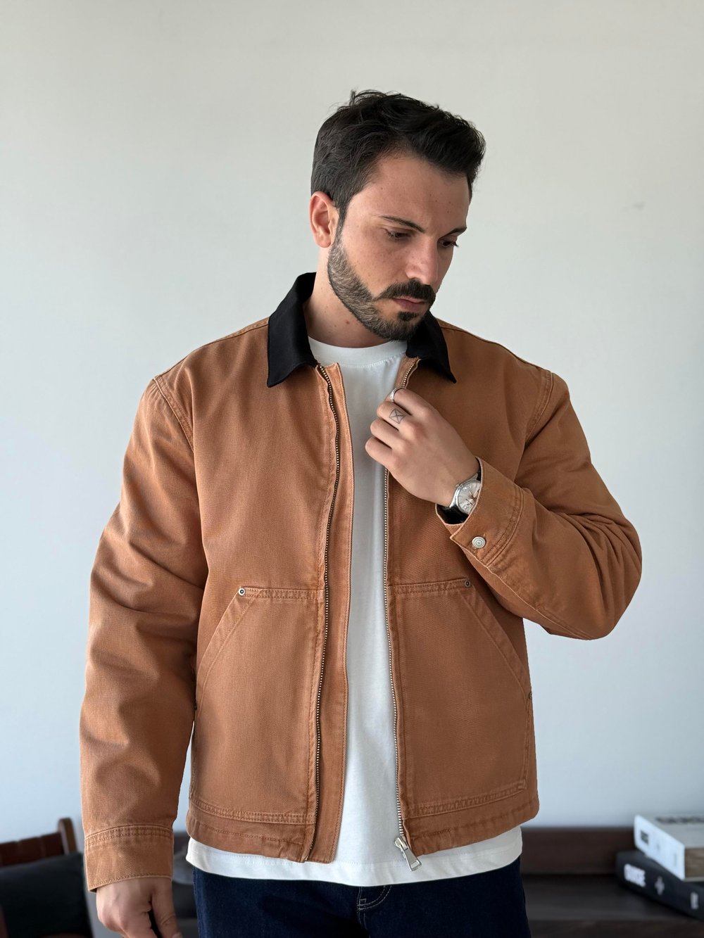 Jeanova Tarçın Denim Ceket/Mont