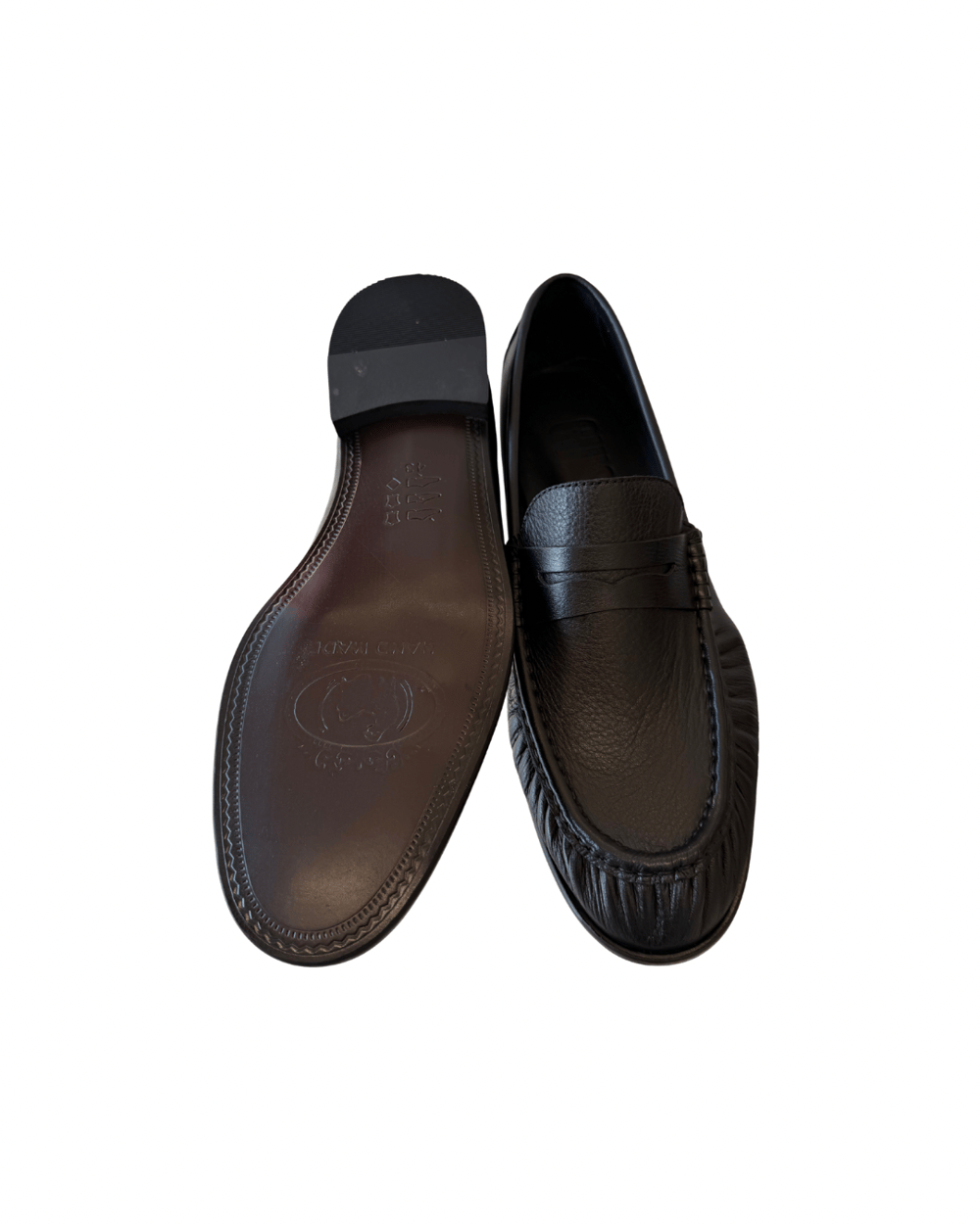 Kiltie Penny Mat Siyah Loafer