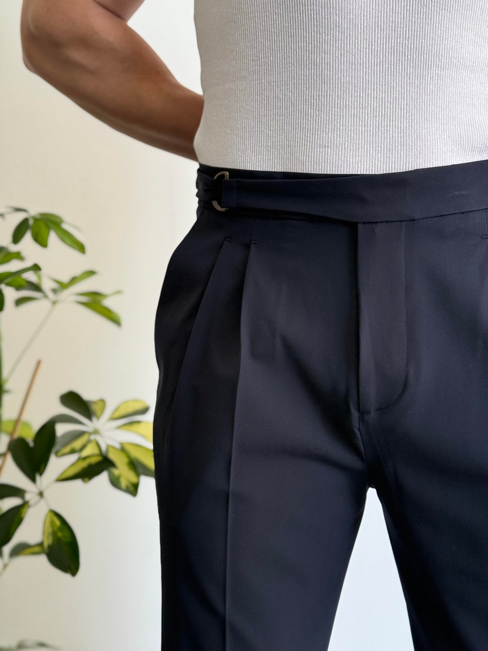 London Dark Blue Pantolon