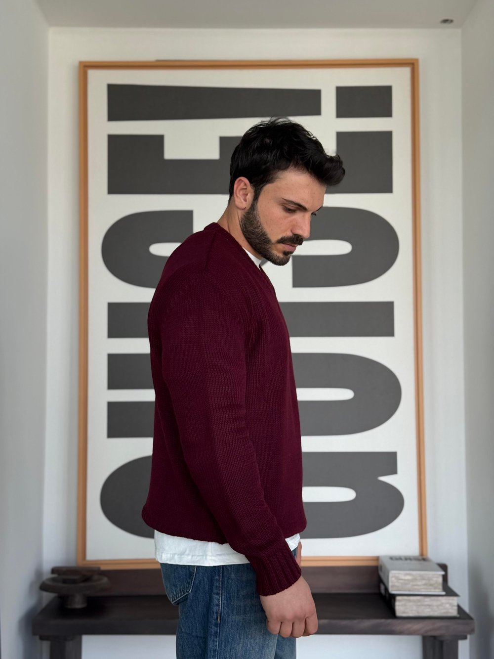 Marius Örme Bordo V Triko