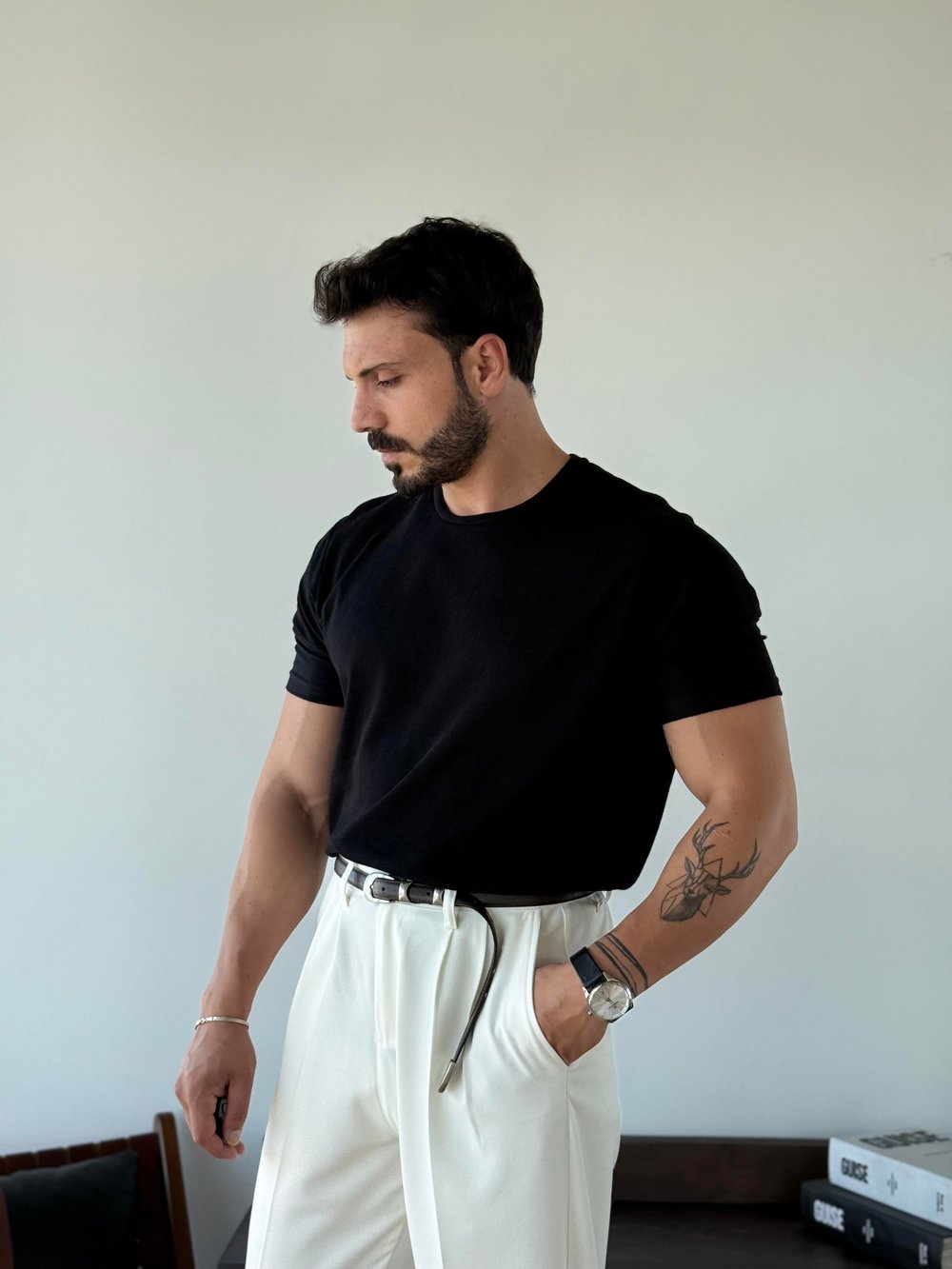 Martino Siyah Tişört