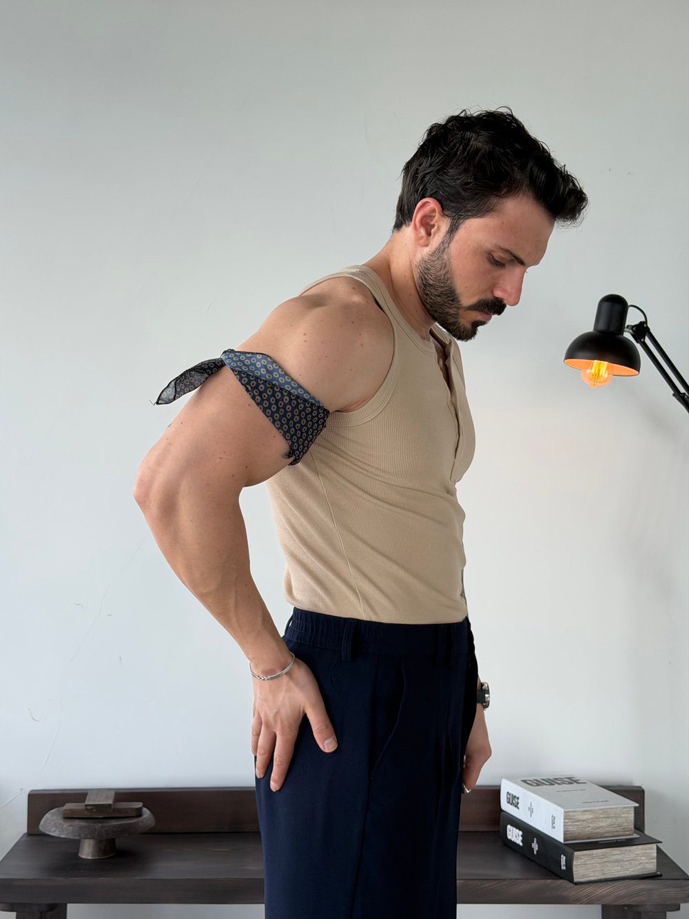 Nox Henley Bej Atlet