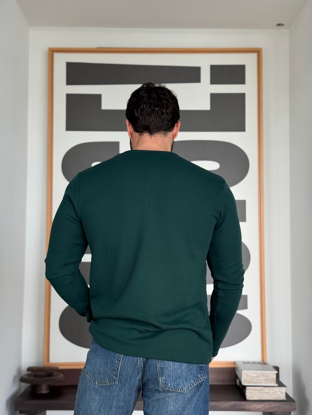 Oblea Henley Zümrüt Sweat
