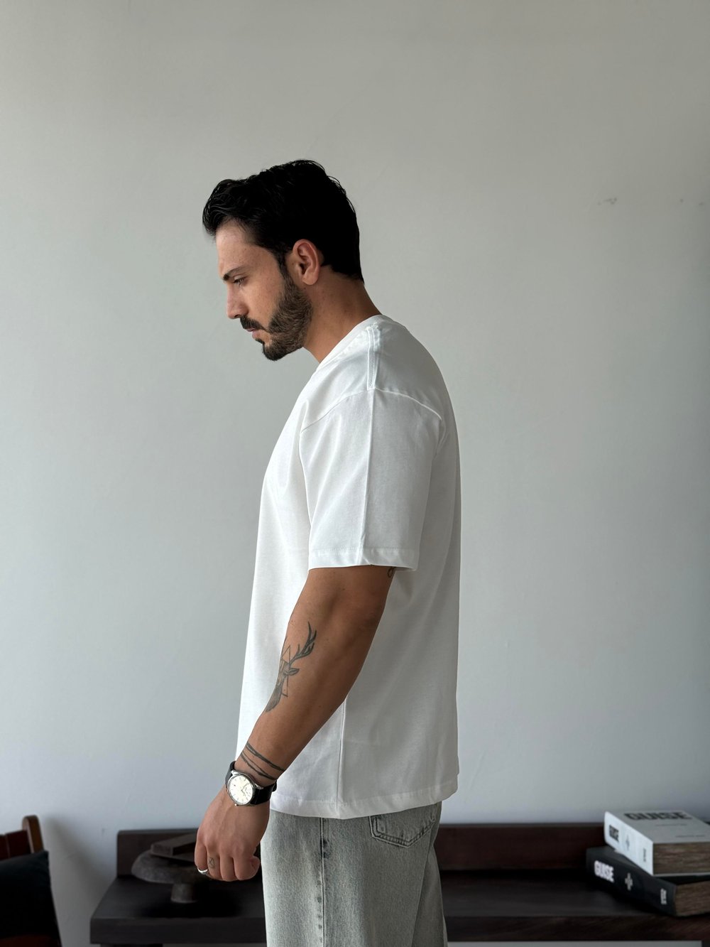 Olite Premium Beyaz Tişört