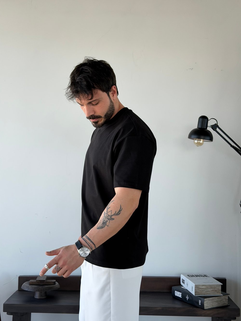 Olite Premium Siyah Tişört