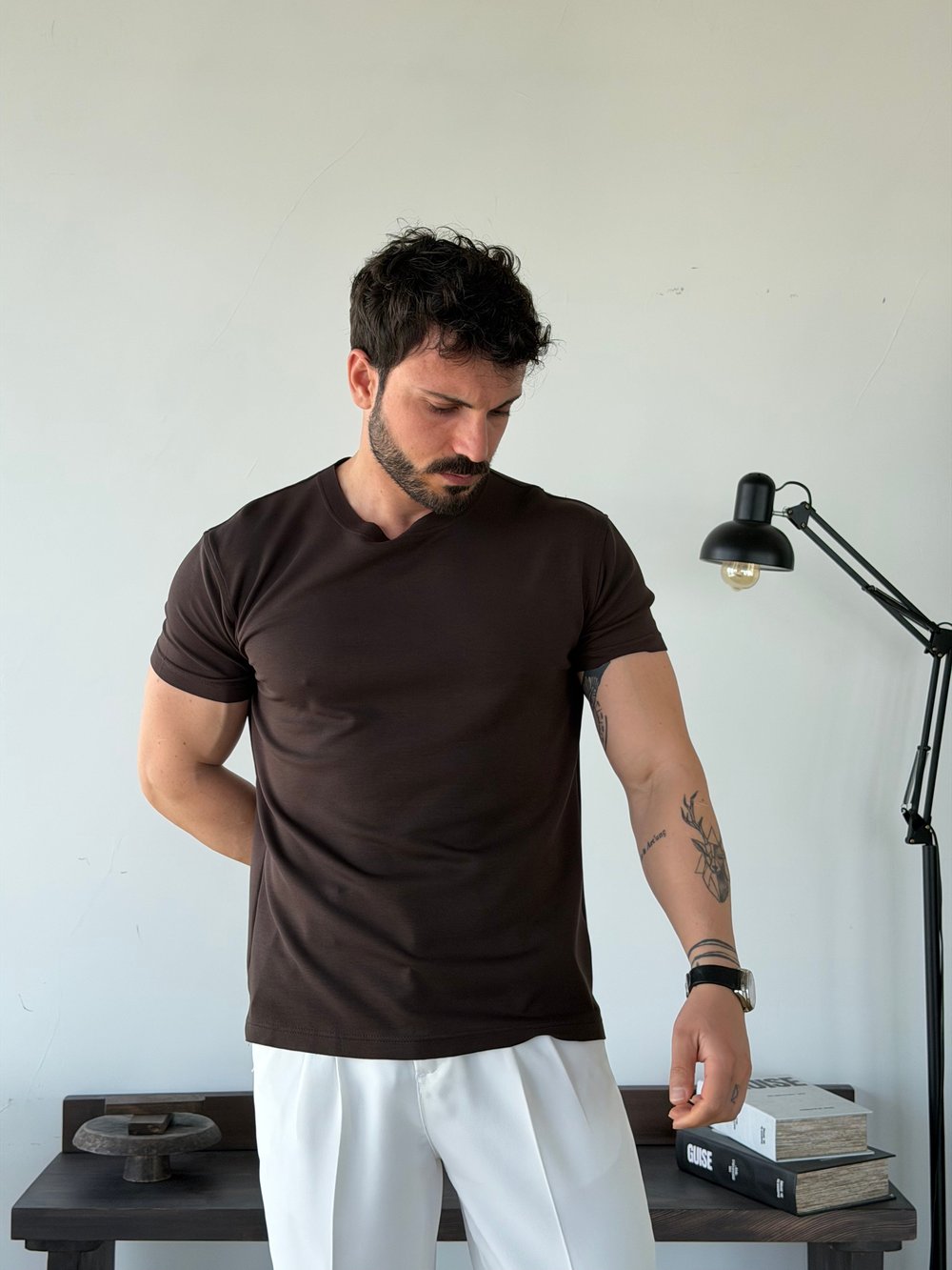 Oris Oysho Modal Kahve Tişört